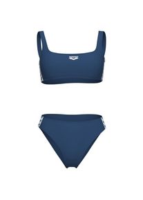 arena Icons Bralette Solid Two Pieces Bikini Damen Schwimmen (Gr 42 |blau)
