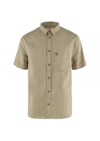 Fjällräven Fjällräven Övik Travel Shirt S/S Hemd Men (Gr XL |beige)