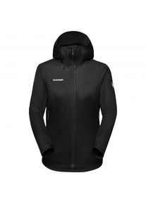 Mammut Ultimate VII SO Hooded Jacket Softshelljacke Damen (Gr L |schwarz)