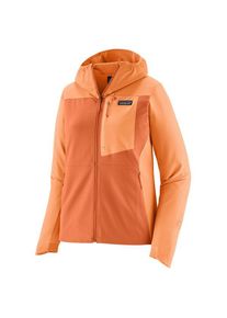 Patagonia R1 CrossStrata Hoody Softshelljacke Damen Wandern (Gr M |orange)