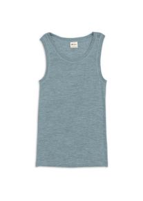 Merinounterwäsche Engel Achselshirt Herren (Gr 46/48 |türkis)