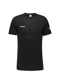 Mammut Tree Wool Firstlayer T-Shirt Funktionsshirt Herren (Gr XL |schwarz)
