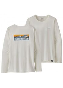 Longsleeve Patagonia L/S Cap Cool Daily Graphic Shirt Waters Damen (Gr M |grau)