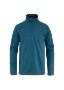Fjällräven Fjällräven Abisko Lite Fleece Half Zip Fleecepullover Herren Wandern (Gr L |blau)