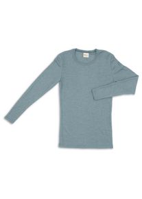 Engel Shirt L/S Merinounterwäsche Herren (Gr 46/48 |türkis)