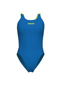 Badeanzug arena Swimsuit Tech Multi Solid Damen (Gr 32 |blau)