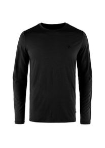 Fjällräven Fjällräven Abisko Wool L/S Longsleeve Herren (Gr M |schwarz)