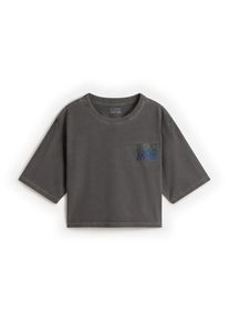 Vans MTE Wildthorn Reflective Boxy Short Tee T-Shirt Damen (Gr L |grau)