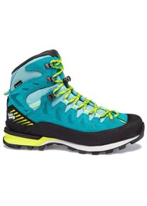 Hanwag Makra Pro Lady GTX Bergschuhe Damen (Gr 40 |türkis |wasserdicht)