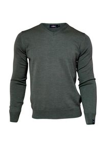 Merinopullover IVANHOE OF SWEDEN Cashwool V-Neck Male Herren (Gr M |grau)