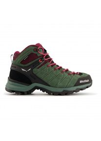 Wanderschuhe Salewa Alp Mate Mid WP Damen (Gr 40 |oliv/schwarz |wasserdicht)