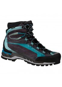La Sportiva Trango Tech GTX Bergschuhe Women (Gr 38 |schwarz/grau/türkis |wasserdicht)