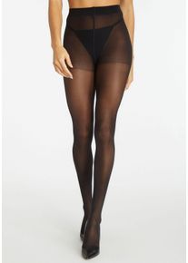 Vivance Große Größen Stützstrumpfhose Gr. 40/42 schwarz für Damen