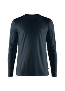 Fjällräven Fjällräven Abisko Wool L/S Longsleeve Herren (Gr S |blau)