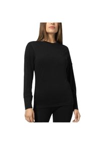 Langarm Unterhemde super.natural Tundra 175 L/S Damen (Gr S |schwarz)