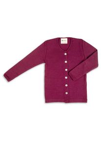 Woll- & Merinojacke Engel Kinder Cardigan Kinder (Gr 104 |lila)