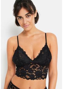 LSCN BY LASCANA Bralette schwarz Gr. 36/38 für Damen. Ohne Bügel