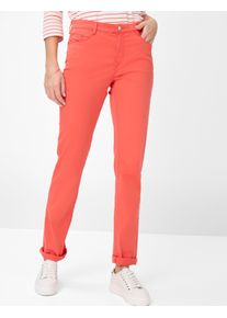 Brax Damen Five-Pocket-Hose Style MARY CRANBERRY, Rot, Gr. 46K