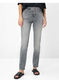 Brax Damen Five-Pocket-Hose Style MARY USED GREY, denim grau, Gr. 40