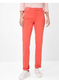 Brax Damen Five-Pocket-Hose Style CAROLA CRANBERRY, Rot, Gr. 40K