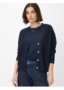 Brax Damen Strickjacke Style ANIQUE navy, dunkelblau, Gr. 38