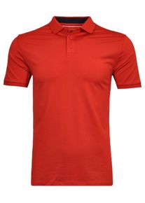 Poloshirt Ragman, Herren, Gr. L, rot (rot, 640), Baumwollmischung, casual, regular fit, ohne Ausschnitt, Kurzarm, Shirts