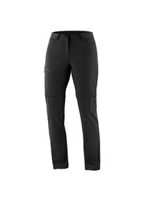 Salomon Wayfarer Zip Off Pants Zip-Off-Hose Women (Gr 40 |schwarz)