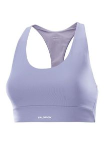 Salomon SHKout Core Bra Sport-BH Damen (Gr S |lila)
