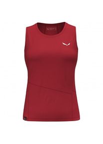 Salewa Puez Sporty Dry Tank Tank Top Damen Wandern (Gr 36 |rot)