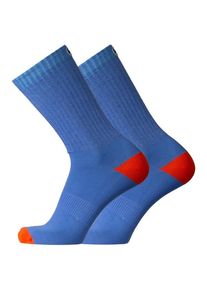 UphillSport Posio Hiking 3-Layer Merino Wandersocken (Gr 35-38 |blau)