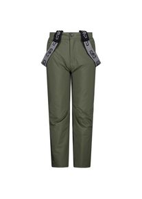 CMP Salopette Twill Skihose Kinder Snowboard (Gr 104 |oliv |wasserdicht)