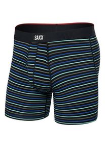 SAXX Vibe Xtra Boxer Brief Fly Kunstfaserunterwäsche Men (Gr L |schwarz)