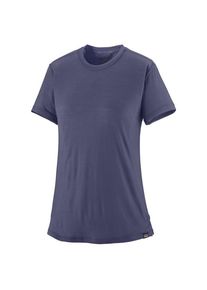 Patagonia Cap Cool Merino Shirt Merinoshirt Damen Wandern (Gr XL |blau)