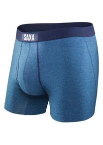 SAXX Ultra Super Soft Boxer Brief Fly Kunstfaserunterwäsche Men (Gr XL |blau)