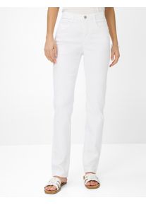 Brax Damen Five-Pocket-Hose Style MARY WHITE, denim weiß, Gr. 38K