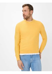 Brax Herren Pullover Style RICK yellow, gelb, Gr. 6XL