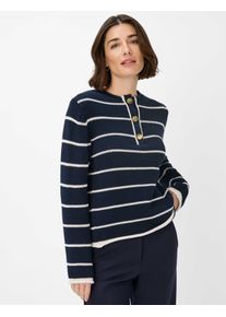 Brax Damen Pullover Style LESLEY navy, dunkelblau, Gr. 42