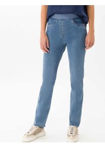 Raphaela by Brax Damen Schlupfhose Style PAMINA FUN BLEACHED, denim hellblau, Gr. 36