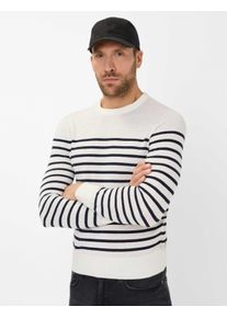 Brax Herren Pullover Style RICK offwhite, cremeweiß, Gr. XL