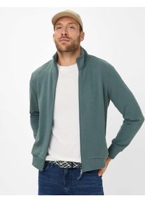 Brax Herren Sweatjacke Style SCOTT thyme, dunkelgrün, Gr. XXL