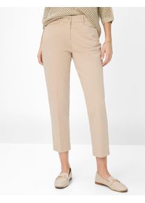 Brax Damen Chino Style MARA S ALMOND, Beige, Gr. 38L