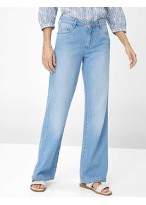 Brax Damen Five-Pocket-Hose Style MAINE USED LIGHT BLUE, denim hellblau, Gr. 40