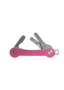keycabins Kinder Schlüssel-Anhänger "Aluminium", pink, Basic, Aluminium, Schlüsselanhänger, SWISS made