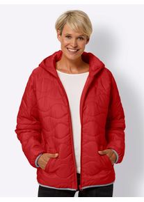 Classic Basics Damen Steppjacke, rot, Gr. 56, unifarben, 100% Polyester, Futter und Wattierung:100% Polyester, Jacken