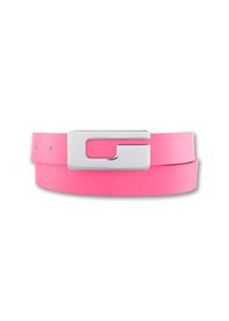 Bernd Götz BERND GÖTZ Damen Koppelgürtel, pink, modisch, Gr. 95, unifarben, Leder, Gürtel, mit Gürtelschließe im G-Look
