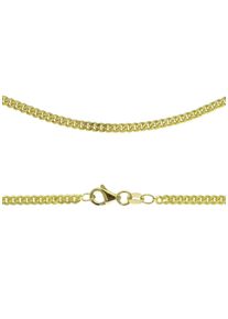 Firetti Damen Panzerkette "Schmuck Geschenk Gold 333 oder 585 Collierkette in mehreren Breiten", 45, Gelbgold 585, B: 1,6mm, gold, Gelbgold 585,