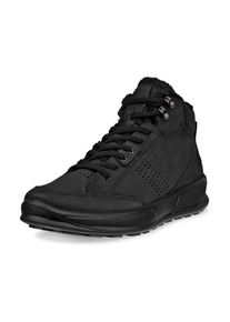 Ecco Herren Schnürboots "ByWay 2.0", Gr. 43, schwarz, Nubukleder, sportlich, Schuhe, Stiefelette, High Top Sneaker mit Schaftrandpolsterung