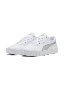 Puma Sneaker "Carina 3.0 Aqua Metallics Sneakers Damen", Gr. 39, weiß, Obermaterial: Synthetik, Textil; Futter: Textil; Innensohle: Textil;