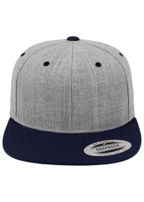 Flexfit Damen Flex Cap "Flexfit Unisex Classic Snapback 2-Tone", blau, casual, unifarben, 80% Polyacryl, 20% Wolle, Caps