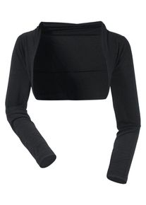 Damen Bolero, schwarz, casual, Gr. 44, Aniston SELECTED, unifarben, Jersey, Obermaterial: 95% Viskose, 5% Elasthan, Strickjacken